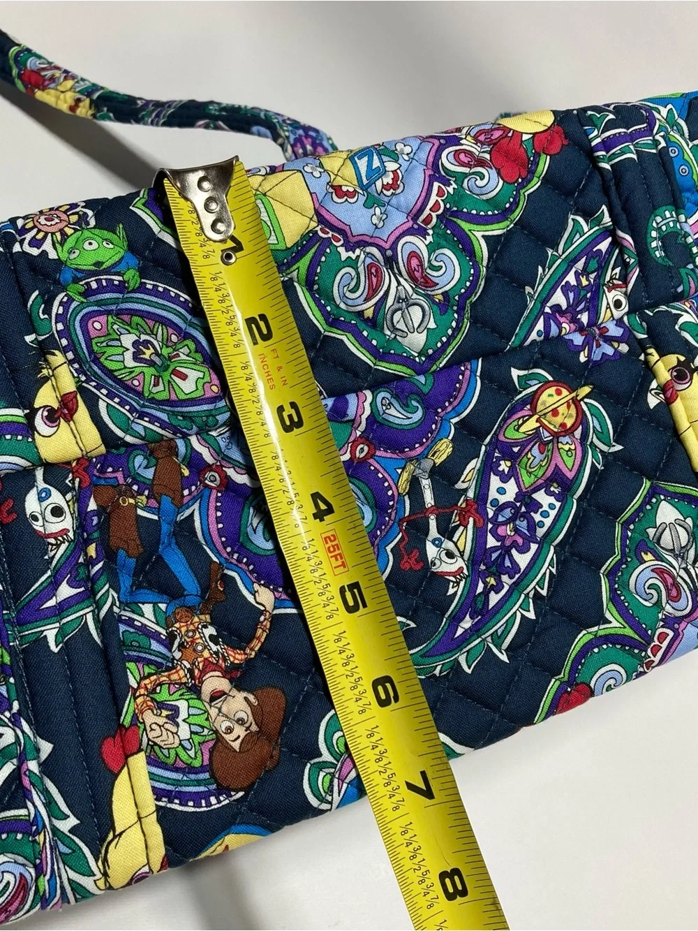 Vera Bradley Limited Edition Disney Pixar Toy Story Quilted Tote Bag Andy's Room
